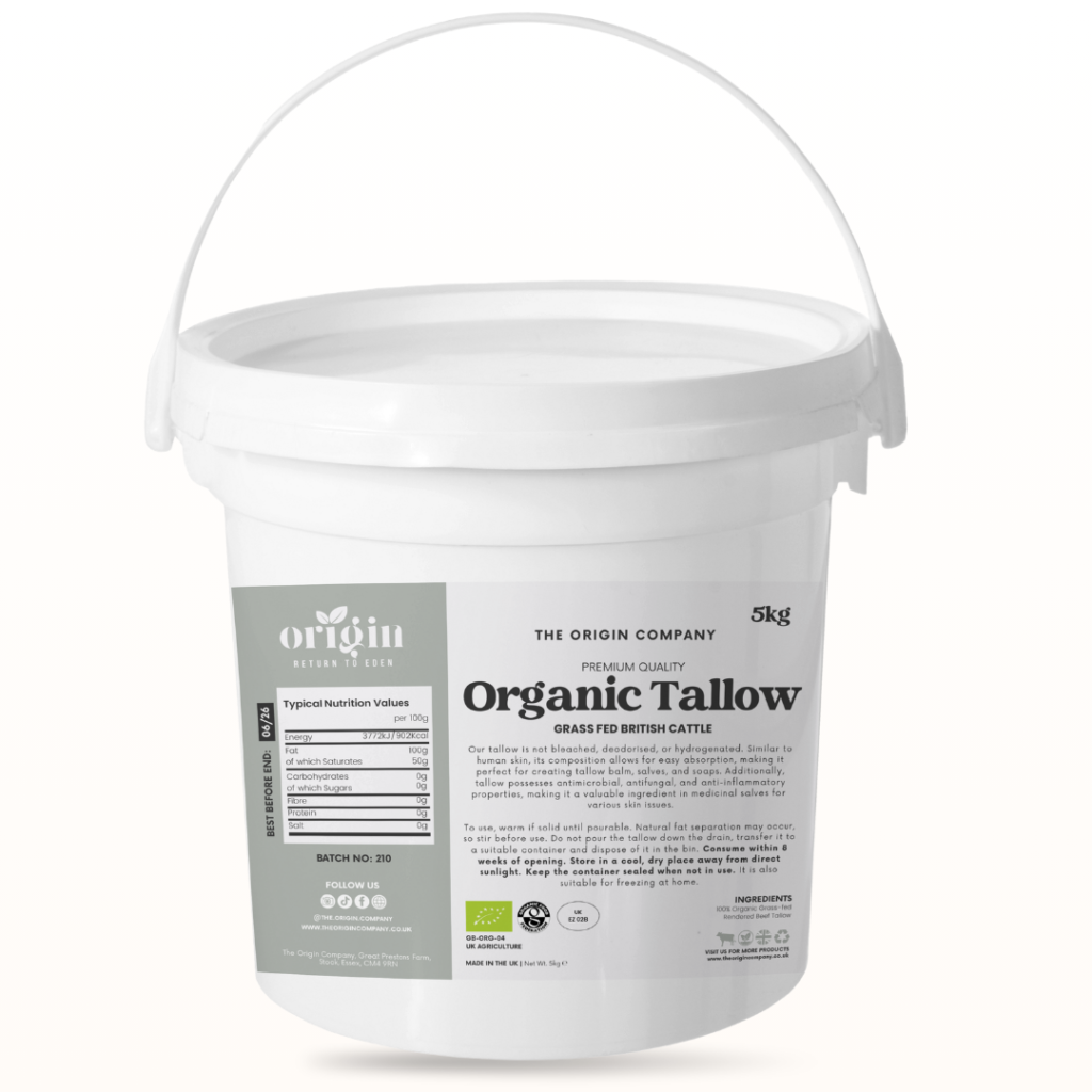 5kg Organic Grass-Fed Beef Tallow
