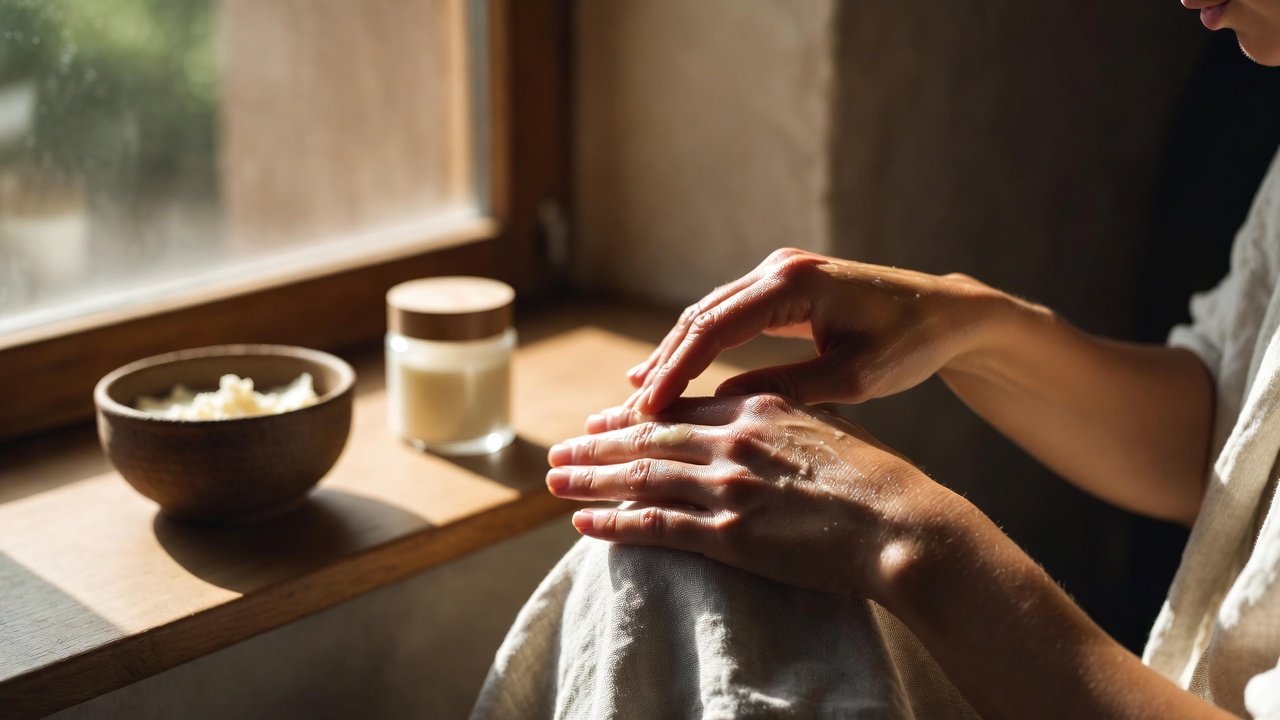 Natural skincare before and after transformation results