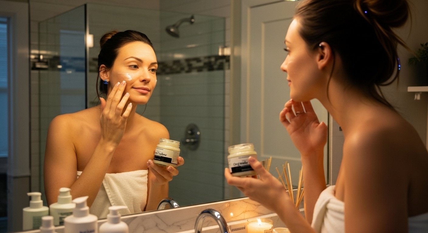 Pure beef suet tallow used as a natural base for skincare