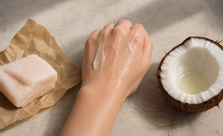Tallow balm and coconut oil comparison for facial skincare