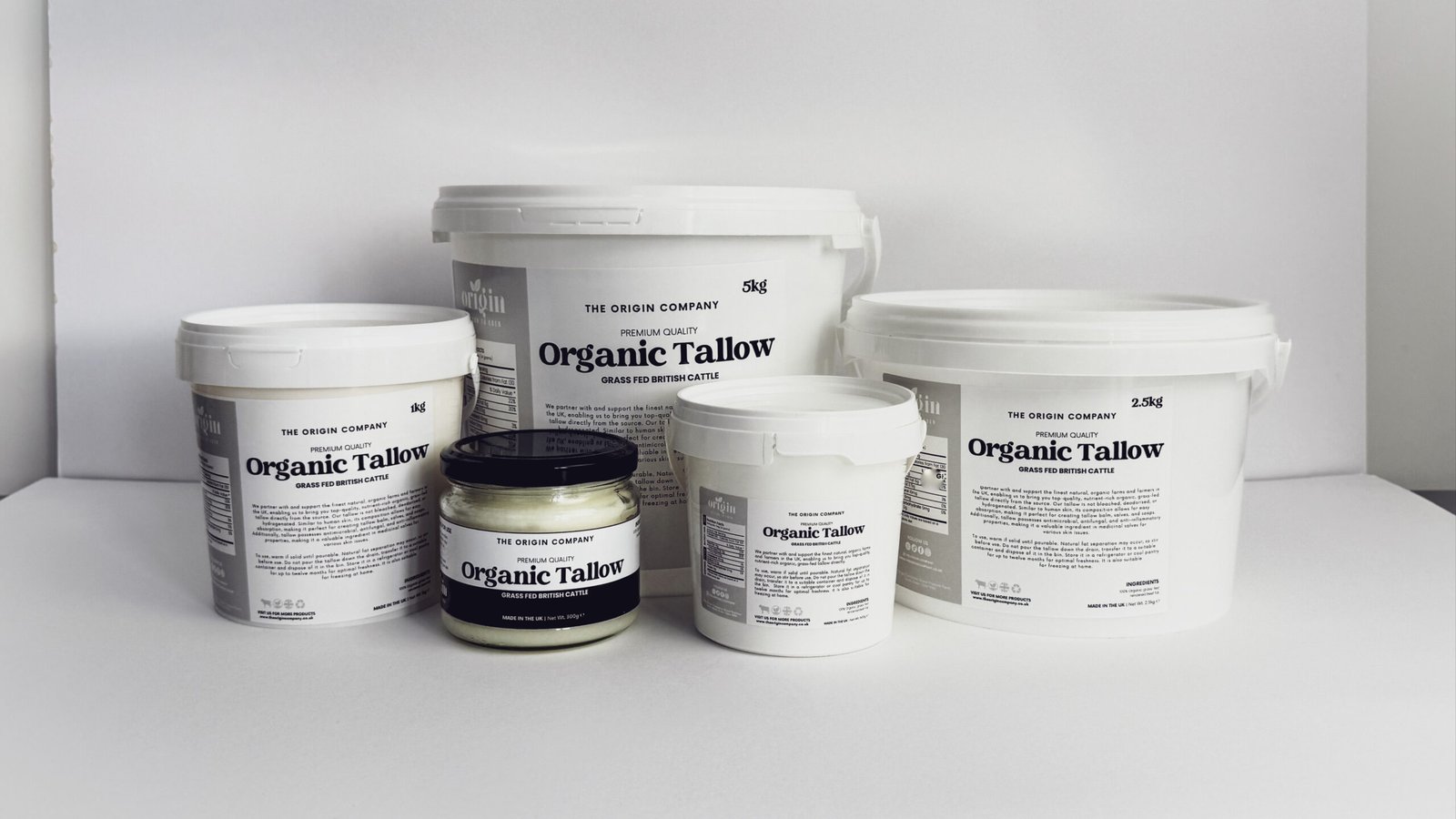 Lab tabletop with beef tallow sample and EU regulatory documents